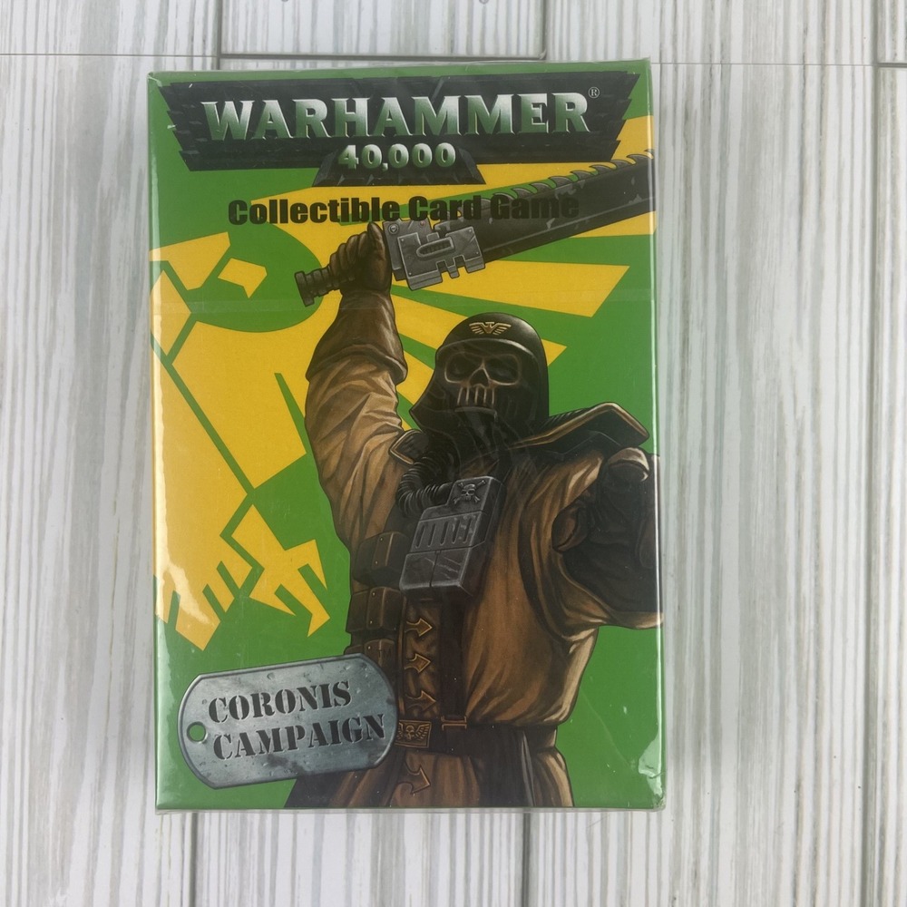 WARHAMMER 40,000 COLLECTIBLE CARD GAME CORONIS CAMPAIGN IMPERIAL‎ GUARD CCG 40K